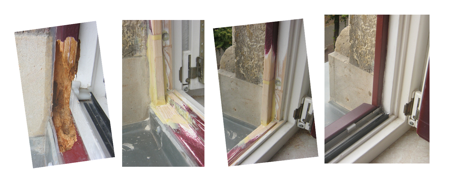 Vier Stufen der Fensterrenovierung im Detail